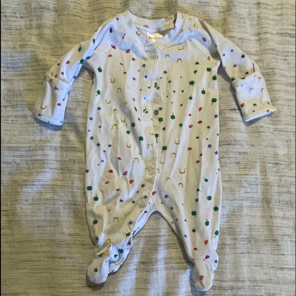 Hanna Andersson gender neutral baby snap Footy